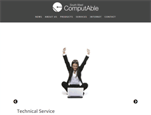 Tablet Screenshot of computable.com.au